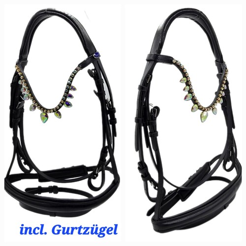 Trense victoria diadem leder - trense,