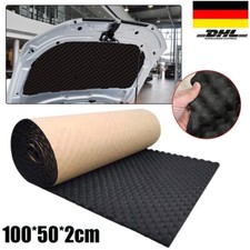 Schaumstoff Schalldämmung Auto 1000x500x20mm Dämmmatte Isolierung Selbstklebend