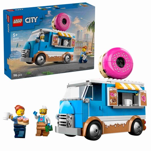 Lego 60452 city donut truck - city, truck,