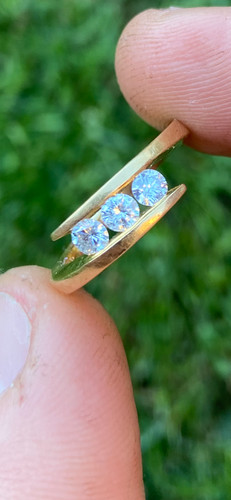 18kt gold außergewöhnlicher - gold,
