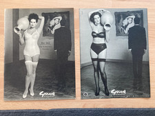 Konvolut 2x Original Reklame Gossard 1990, Dessous, Lingerie, Erotik