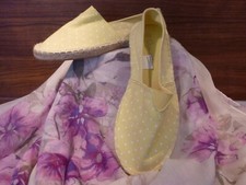 gelbe süße Espadrilles neu ungetragen Gr. 39 