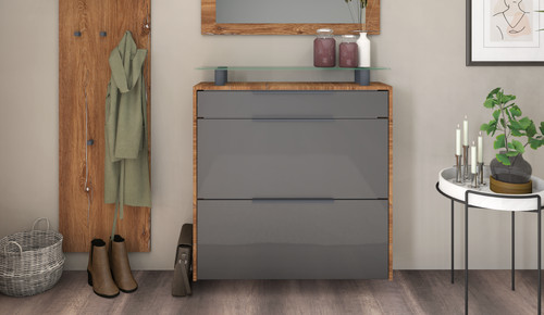 Schuhschrank hängend weiß - schuhschrank,