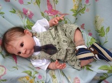 Reborn Baby Junge Ozzy (Lizzy)