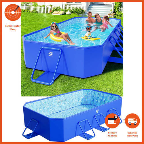 Faltbarer aufstellpool - faltbarer,