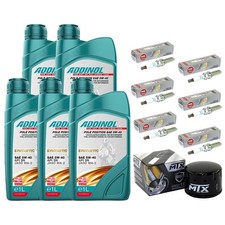 Inspektion Set Zündkerzen Ölfilter Öl 5L für BMW K 1600 GT K48 K61 K1600 2022-25