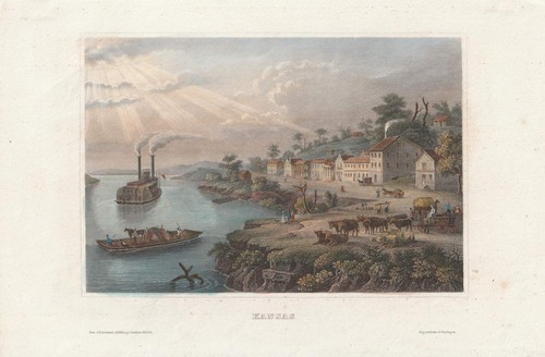 C1850 kansas usa missouri - c1850,