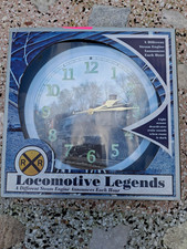 Wanduhr mit Lokomotive u