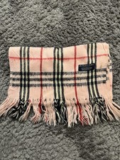 Burberry Vintage Schal Pink