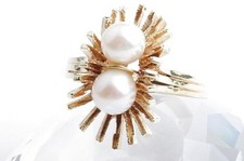 Ring 2 Akoyaperlen 585 14K