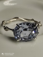 Silberring ähnlich aquamarin - silberring,
