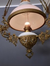 Alte Petroleum Hängelampe sehr schön