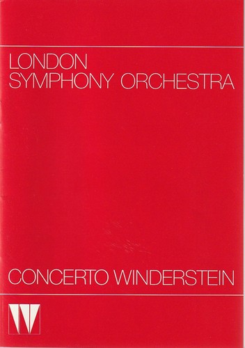 Programmheft claudio abbado - abbado, 2