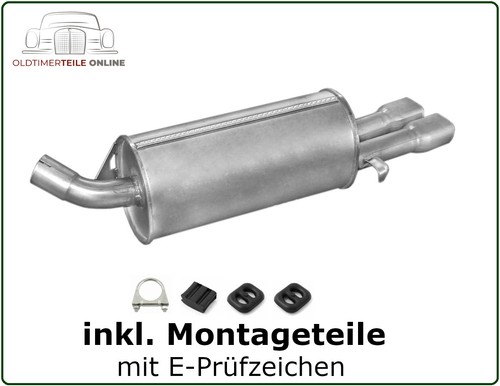 Endschalldämpfer opel calibra - endschalldämpfer,