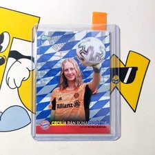 Topps FC Bayern München 1 of 1 Team Set Cecilía Rán Rúnarsdótti Karte 1/1