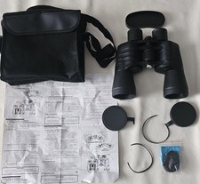 🔭 Breaker 7x50 Fernglas – Weitwinkel-Fernglas mit Kompass - mit Tasche- 