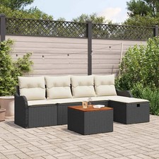 Gartensofa-set mit Kissen mit