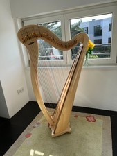 Aoyama 130-N Hakenharfe, sehr guter Zustand,  inkl. Tasche und Stimmgerät 