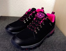 Trekkingschuhe Wanderschuhe Sneaker Gr. 43 schwarz / pink