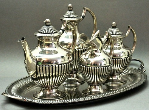Kaffeekern silber 833 teekanne - kaffeekern,