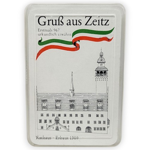Skatkarten gruß aus - gruß, zeitz