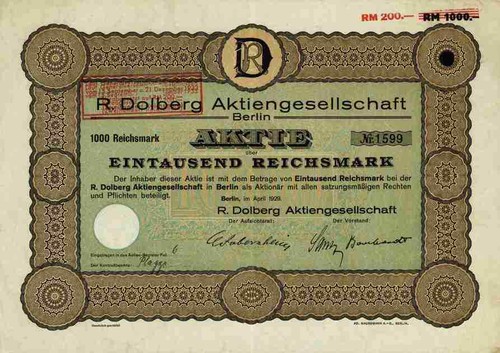 Dolberg 1929 berlin - berlin, hamburg