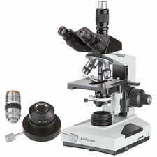 Amscope 40x 2000x - amscope, trinokulares