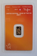 1g Goldbarren Argor-Heraeus