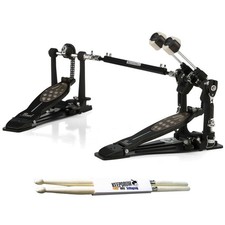 Pearl P-2052C/B Doppel-Fußmaschine Limited Edition mit keepdrum Drumsticks