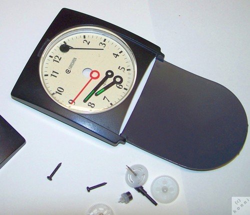 Puzzle reisewecker uhr zeiger - puzzle,
