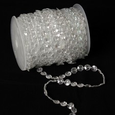 Kristall Kette Girlande 30m