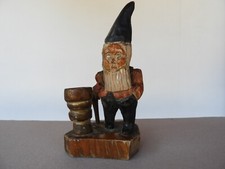 Zwerg holzzwerg geschnitztes - zwerg,