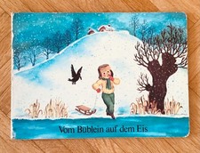 Vom Büblein auf dem Eis Pappbilderbuch DDR Postreiter-Verlag Halle 3. Auflage