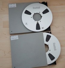 Scotch Band 26,5 - Metall Spule (NAB) im Revox Schuber - 2 Stück, gebraucht