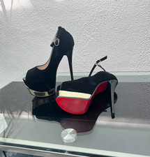 Peeptoes Plateau High Heels Größe 38, fällt aber kleiner aus eher 37