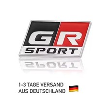 Toyota GR Sport Logo Emblem Metall Aufkleber Supra GR Yaris etc.