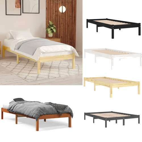 Bett holzbett lattenrost - bett,