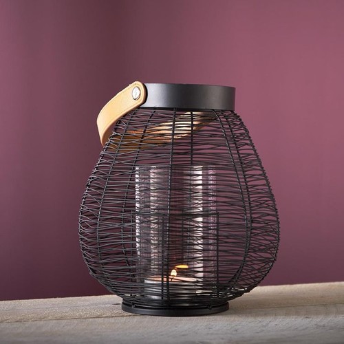 ø21cm windlicht metall - windlicht,