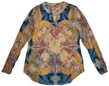 0039 ITALY Blouse Paisley AOP