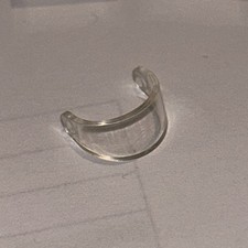 1x LEGO® 6244787 - 2447 - Minifigur, Visier Standard Transparent