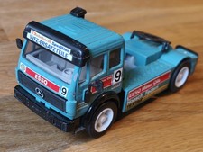 MERCEDES SK RENNTRUCK ESSO TÜRKIS SIKU 2582 MADE IN GERMANY VON 1990-1992