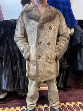 Pelzmantel Herren Nutria Pelz