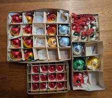 38 x  DDR Weihnachtskugeln