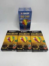 VHS Kassetten EMTEC PHG 240 /