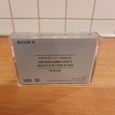 Sony Hi8 Video Head Cleaning
