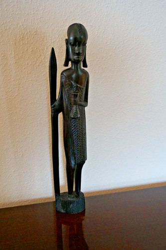 Makonde krieger massai mit - makonde,