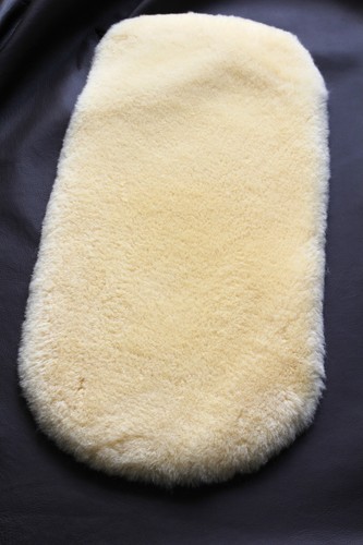 Luxus echt lammfell - lammfell,, oval