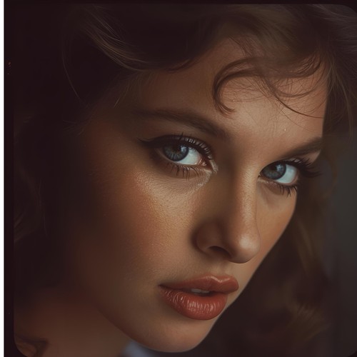 Dame frau model - model, vintage