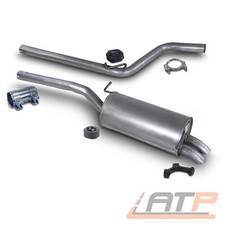 ENDSCHALLDÄMPFER + ABGASROHR