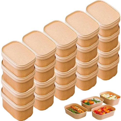 Kraftpapier schale take away - kraftpapier,